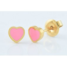 Q8-028GP 5мм сердце розовый